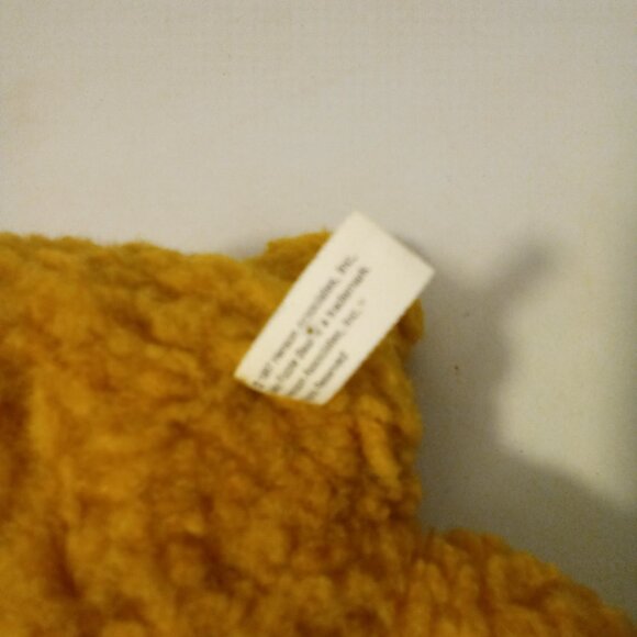 Vintage 1987 Muppet Babies Fozzie Bear Christmas Plush 9" - Picture 10 of 10